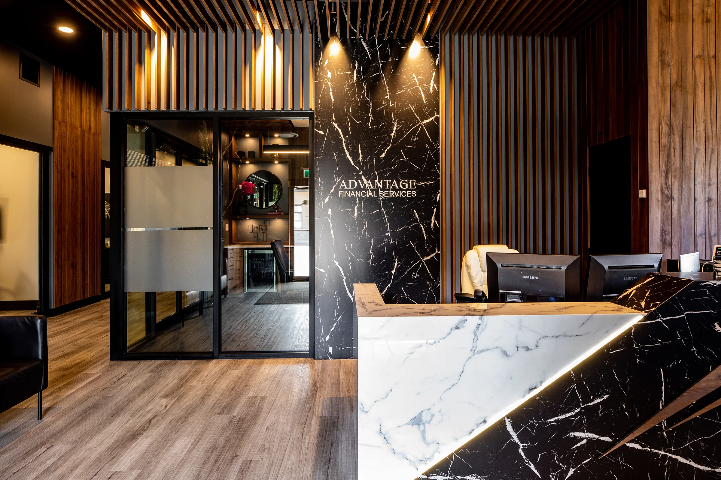 Commercial remodel millwork
