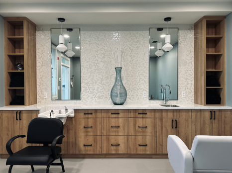 hair salon cabinets