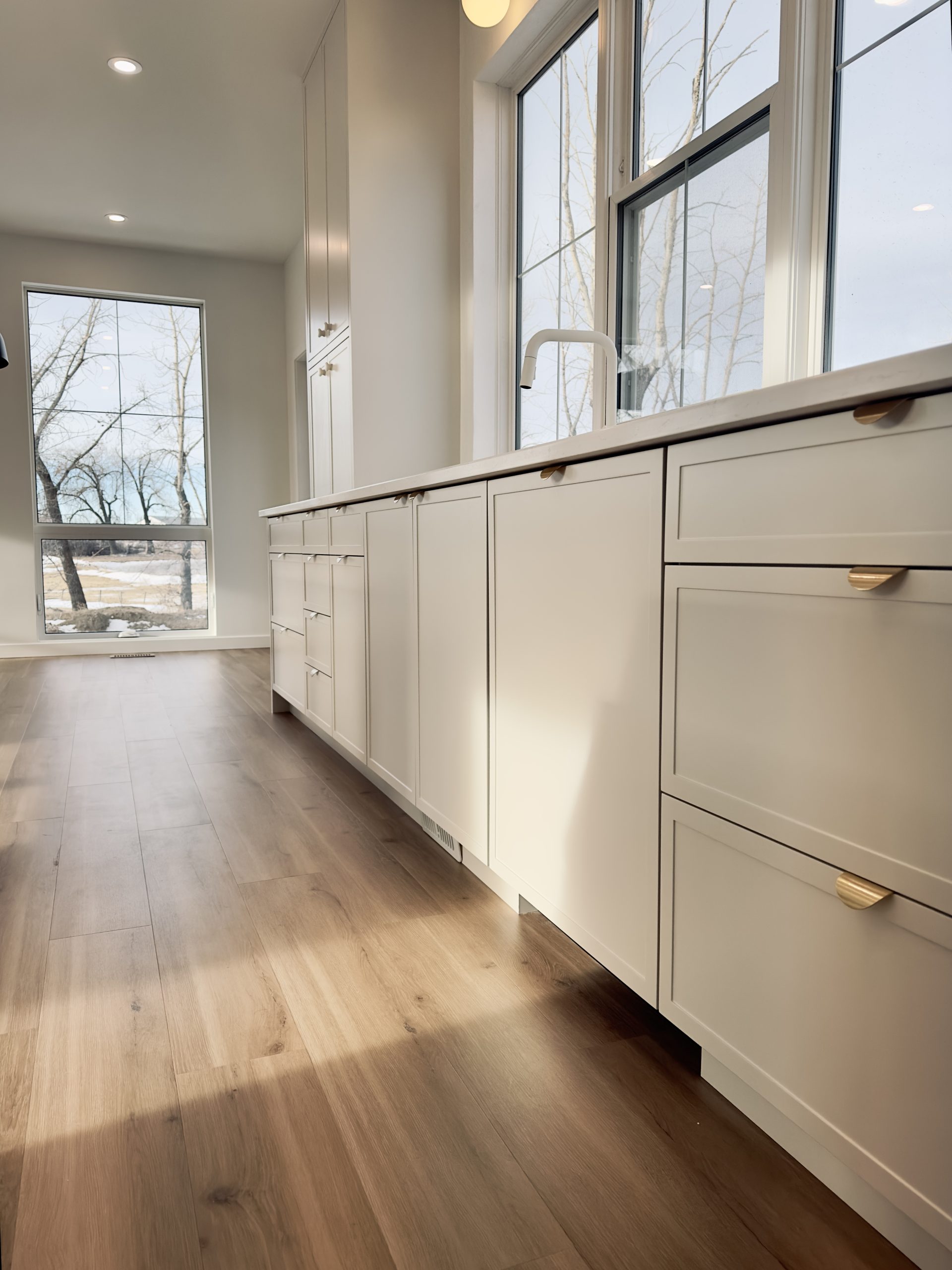 custom cabinetry with panelled appliances