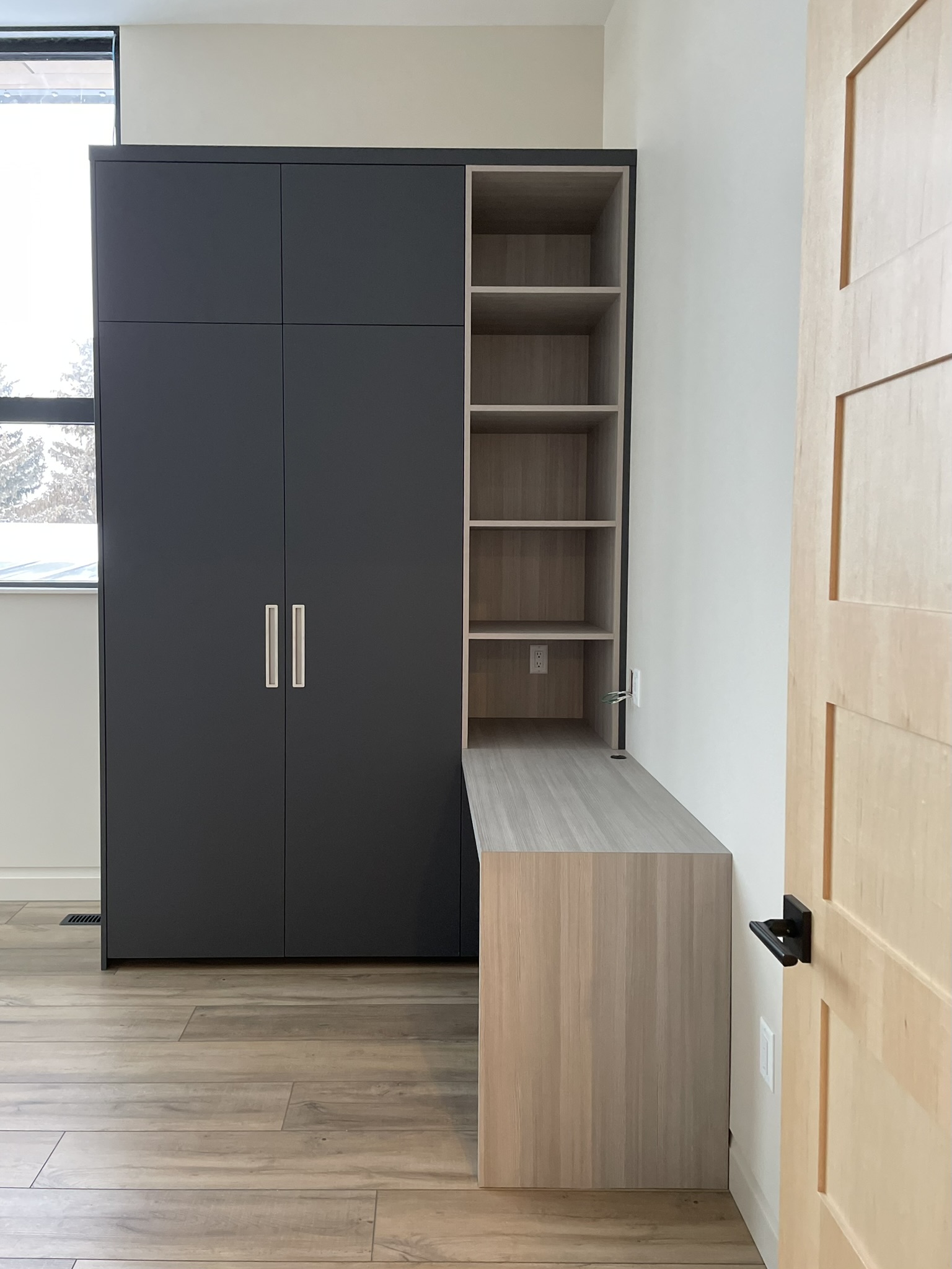 Custom cabinet solutions and finishes