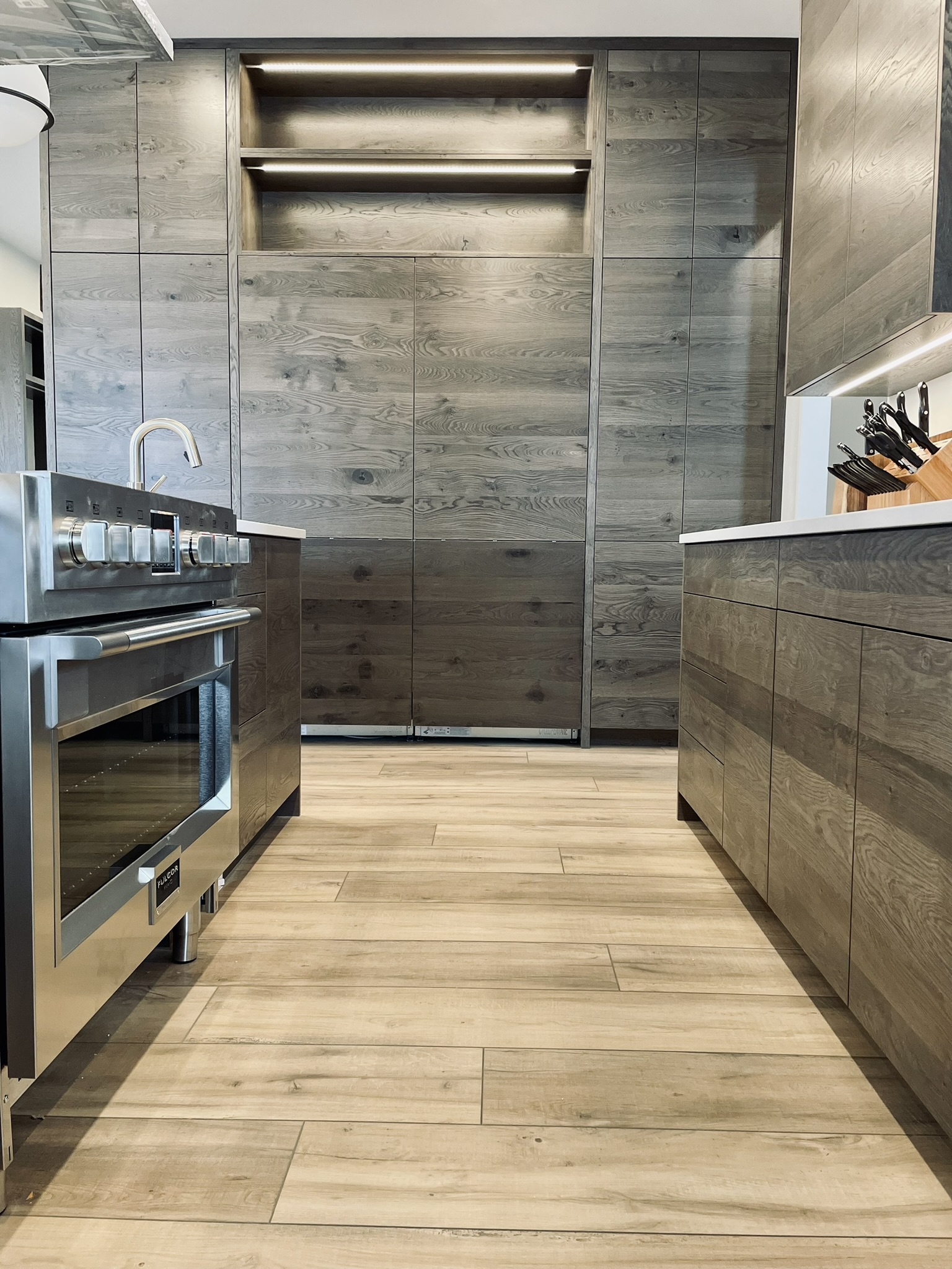 Soft-close premium finish custom cabinets and quality installation