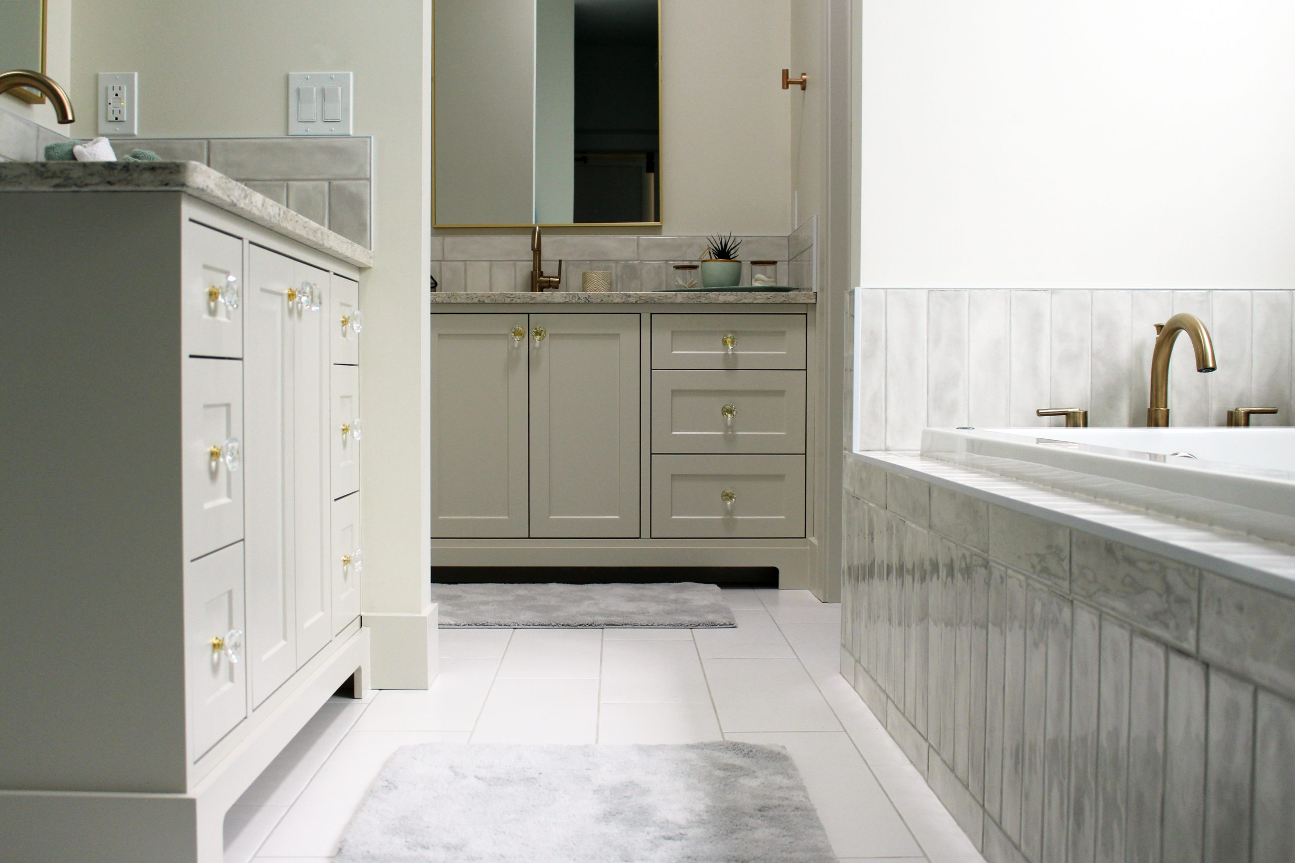 Local custom bathroom cabinetry